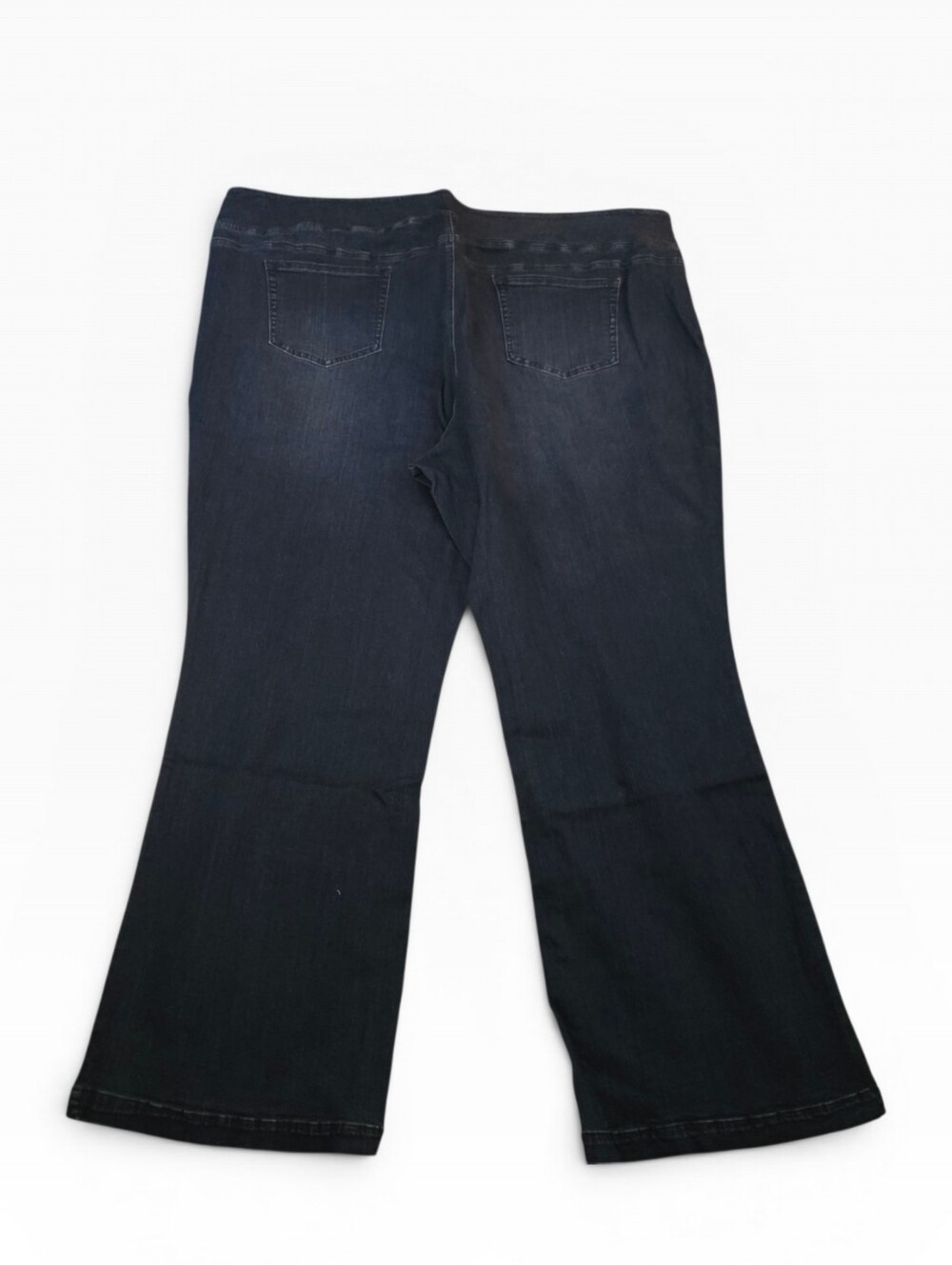 Bella By Kim Gavel Cerulean Stretch Pull On Jeans Size 32W New